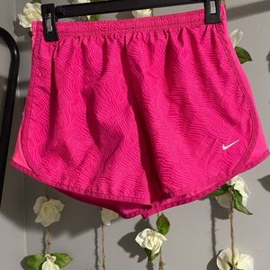 Kids Hot pink Nike athletic shorts